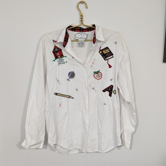 Eagle's eye collectables vintage teachers blouse - Picture 1 of 5
